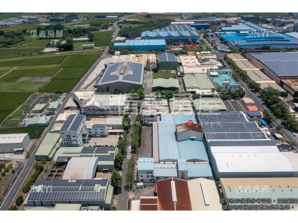 官田工業區約１４９７坪房屋室內格局與周邊環境