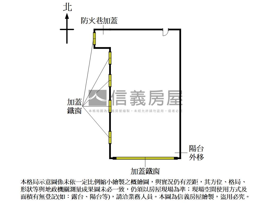 化成自由規劃大空間房屋室內格局與周邊環境