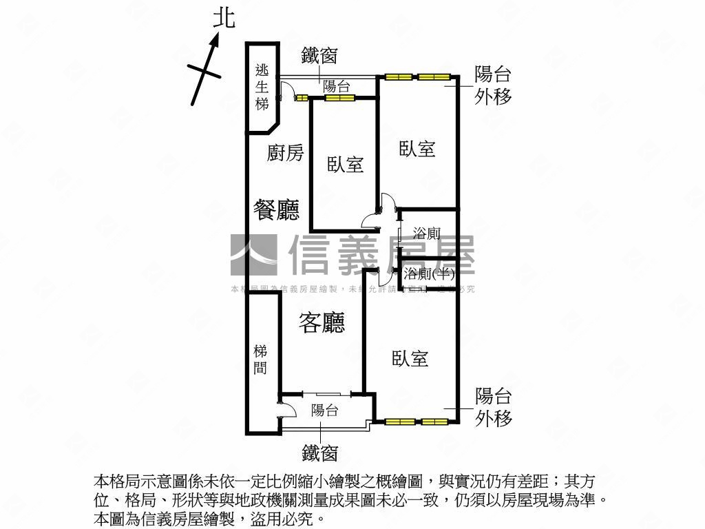 富錦林蔭二樓美寓房屋室內格局與周邊環境