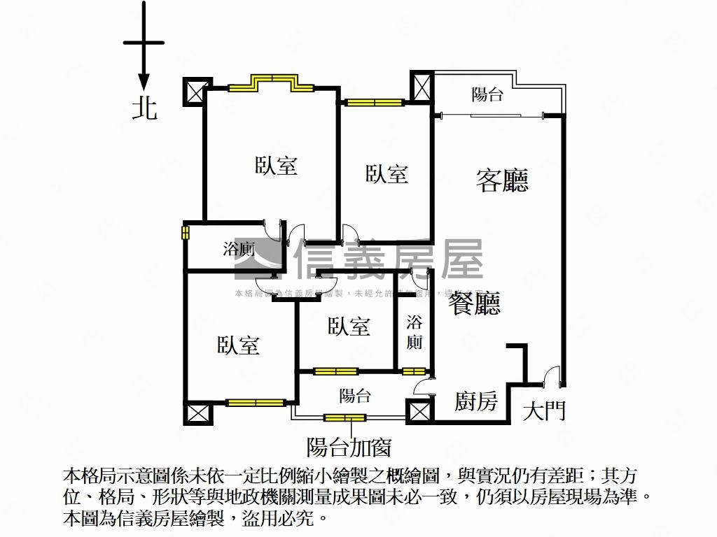 世外逸園＊綠意４房房屋室內格局與周邊環境
