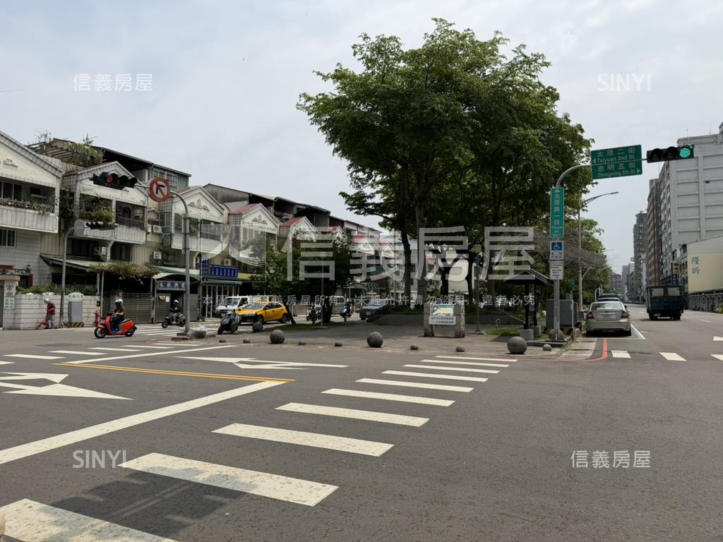 太原綠園道視野朝南美透天房屋室內格局與周邊環境