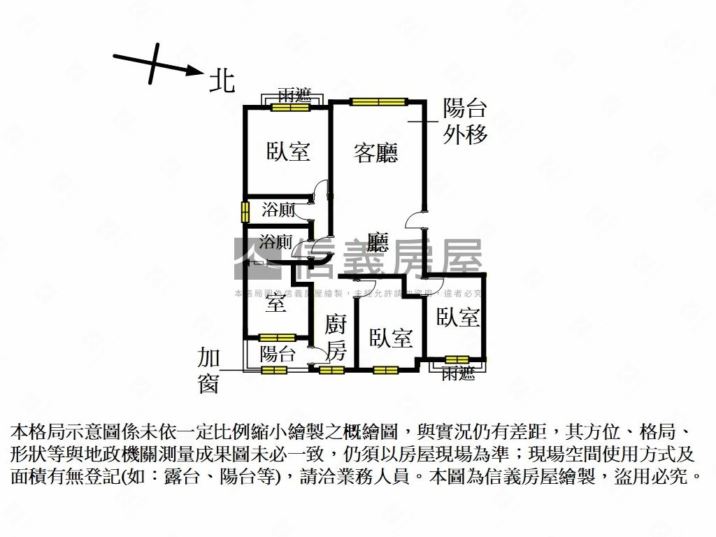 專任！帝王美妝３＋１車位房屋室內格局與周邊環境
