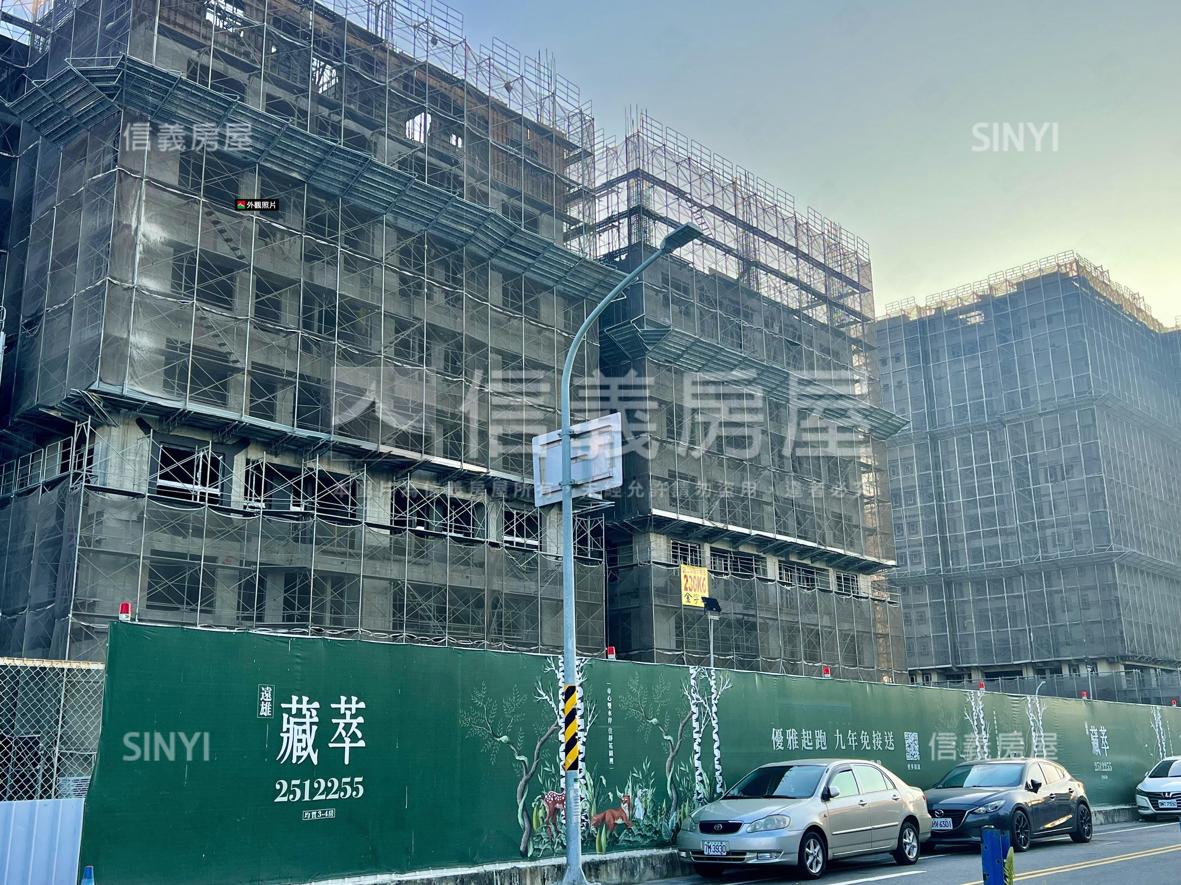 海佃國中小金店面雙車位房屋室內格局與周邊環境