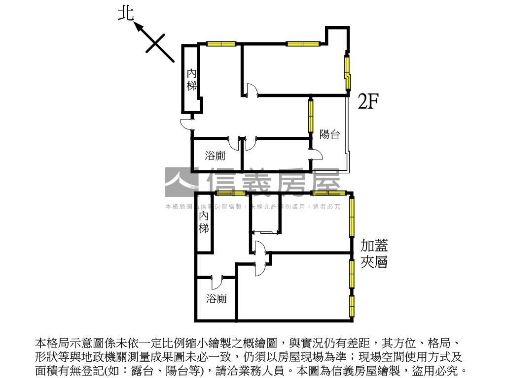 專任美河市挑高邊間採光房屋室內格局與周邊環境