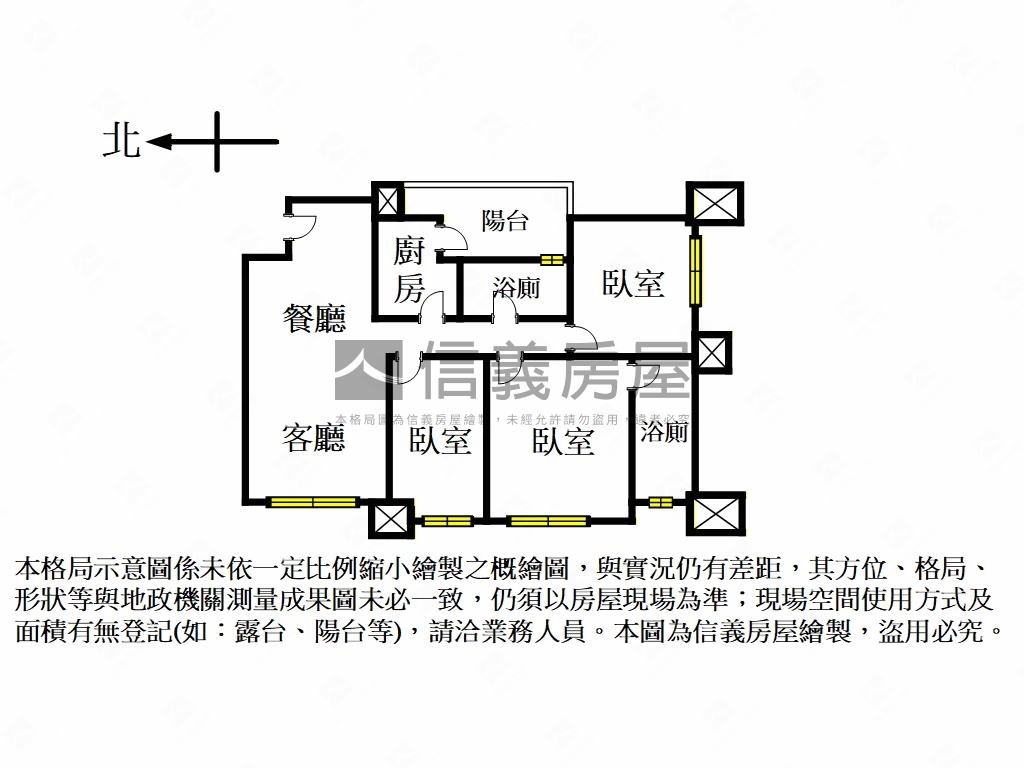華固大安學府新屋三房房屋室內格局與周邊環境