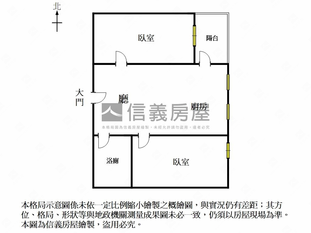 哇賽✨閃亮鑫兩房含車位房屋室內格局與周邊環境