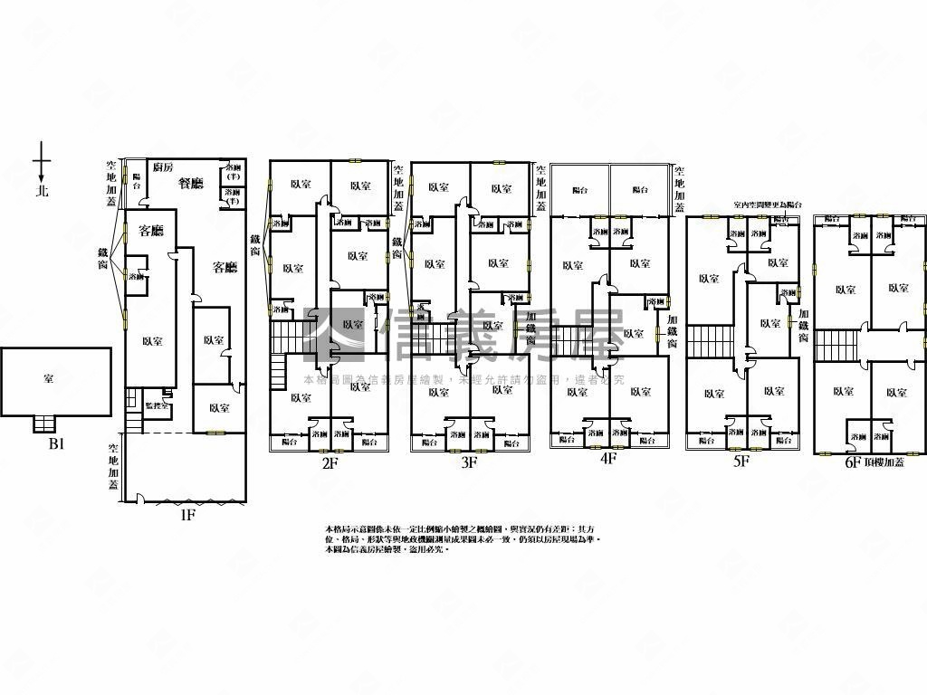 北區整棟收租套房房屋室內格局與周邊環境