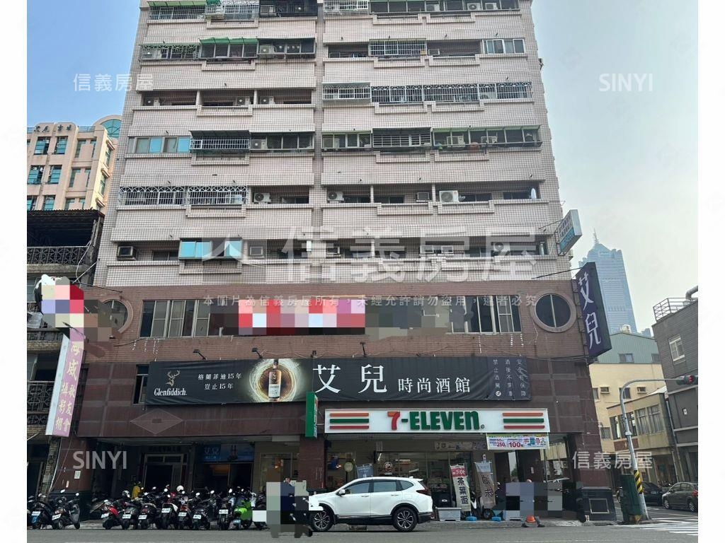 亞灣漢神大立面寬角店１房屋室內格局與周邊環境