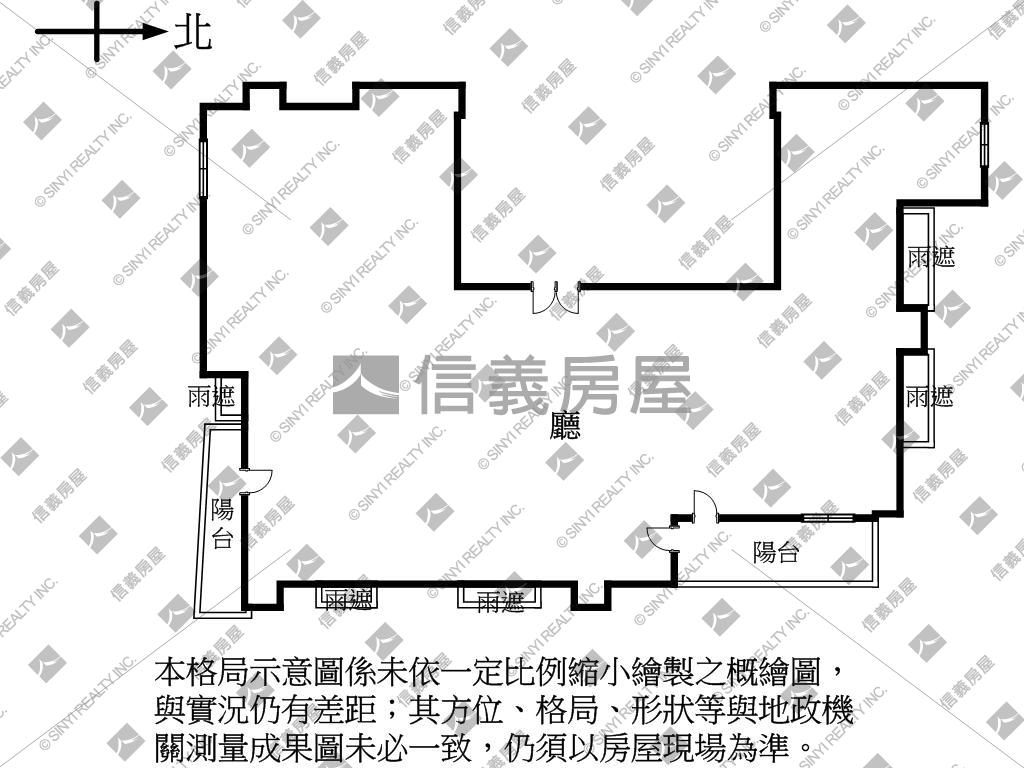 河岸首排高樓景觀房屋室內格局與周邊環境