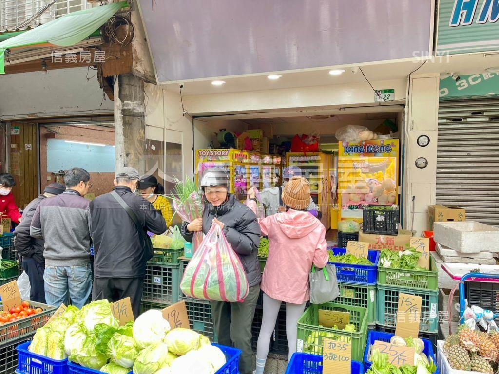 正臨江街觀光夜市店面房屋室內格局與周邊環境