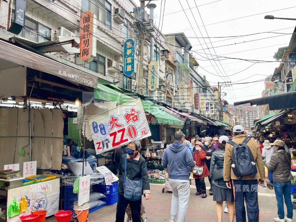 正臨江街觀光夜市店面房屋室內格局與周邊環境