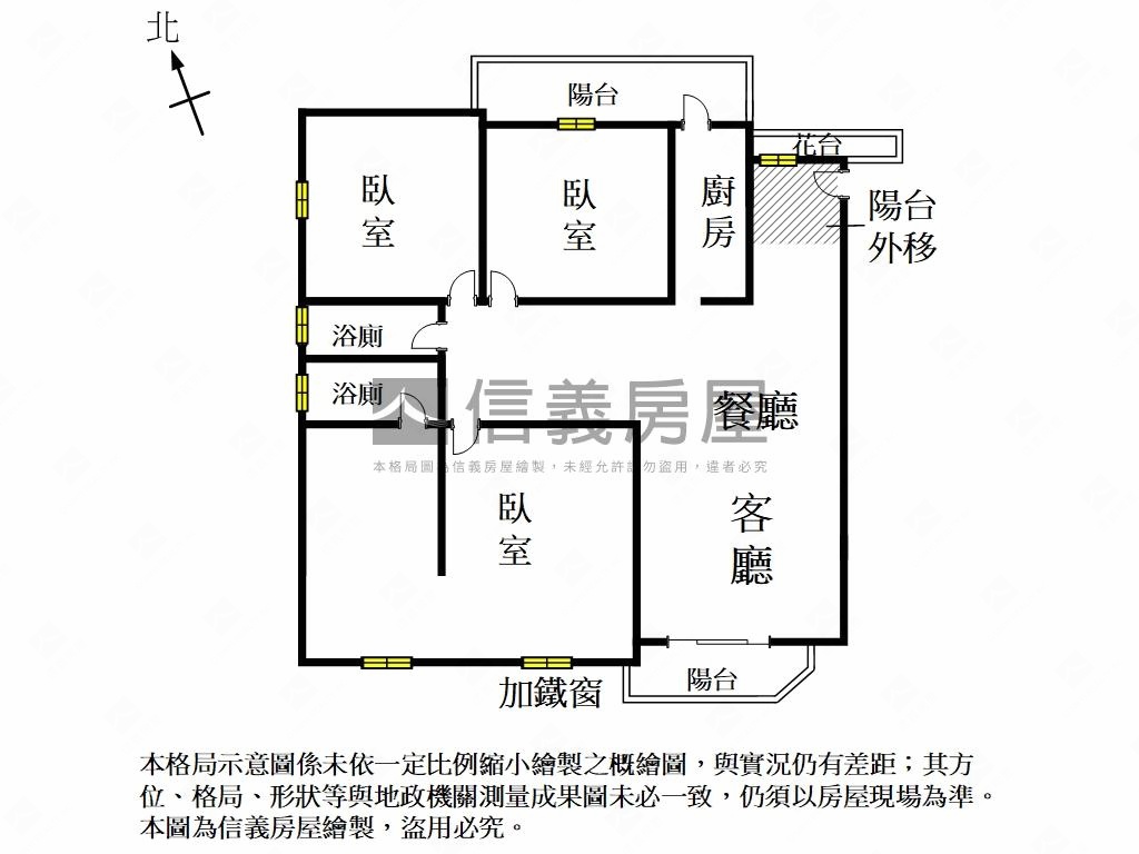 中華路｜景觀大三房平車房屋室內格局與周邊環境