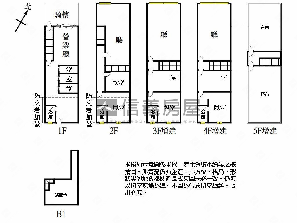 近火車站大面寬透店房屋室內格局與周邊環境