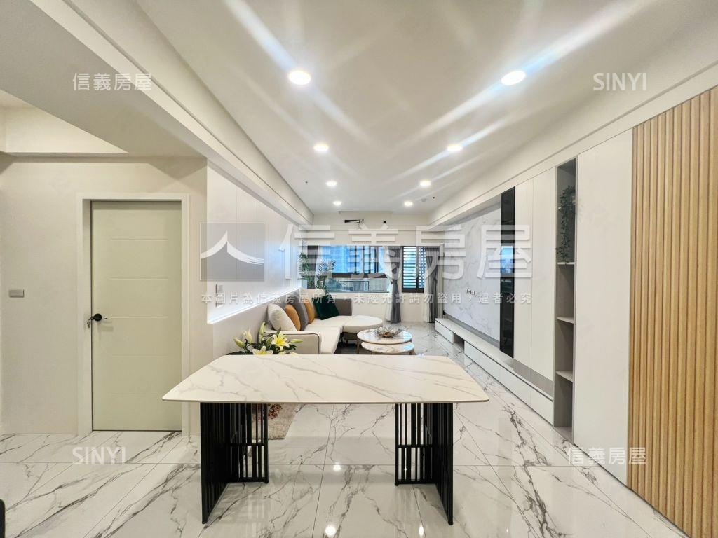 新埔巨蛋全新高級裝潢三房房屋室內格局與周邊環境