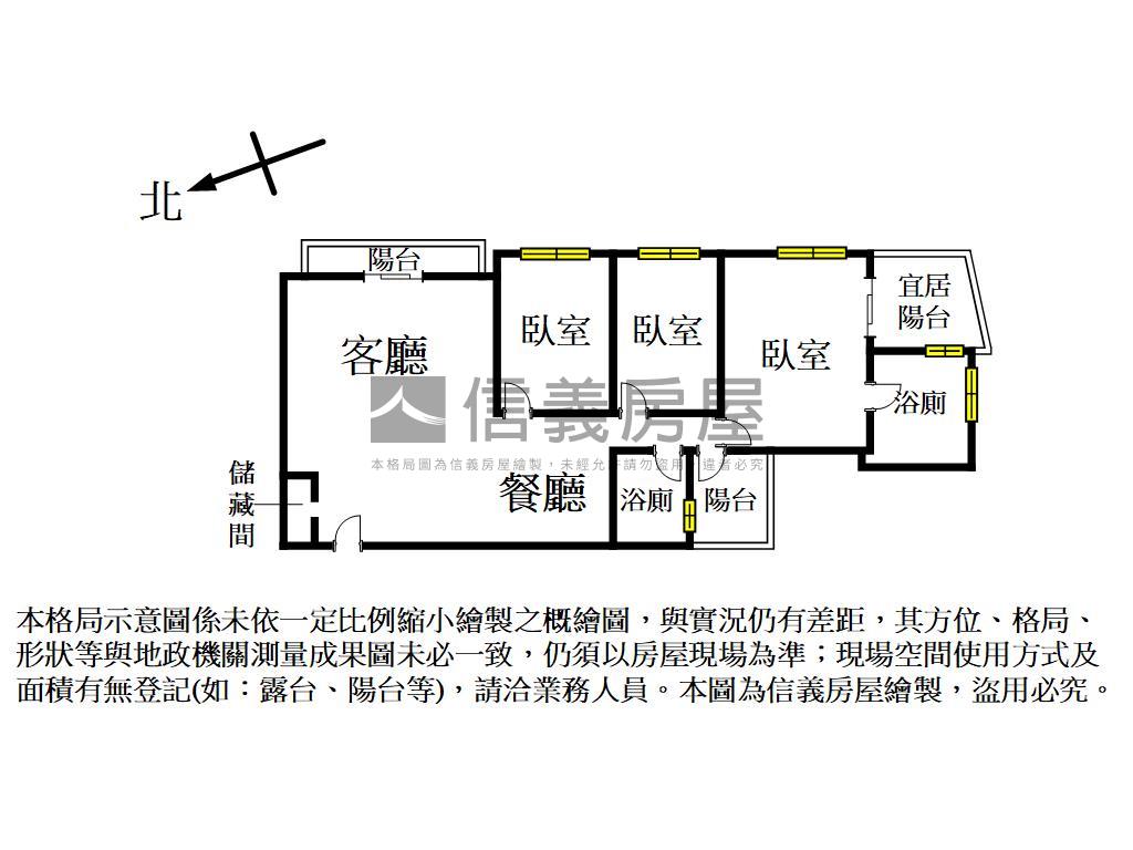 Ｖ市政七期優質三房平車位房屋室內格局與周邊環境