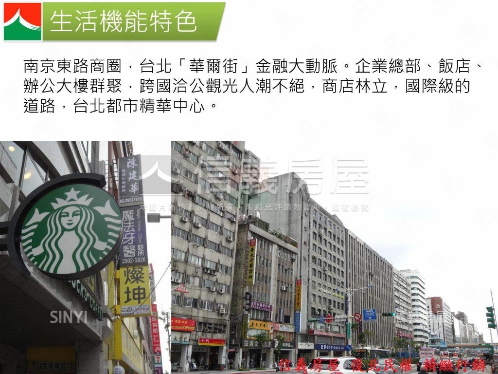 松江南京住辦大樓有２車位房屋室內格局與周邊環境