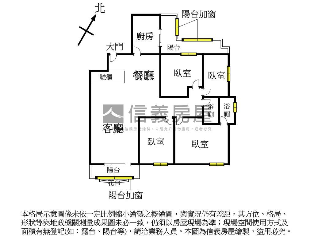 徐匯幸福藝術家四房房屋室內格局與周邊環境