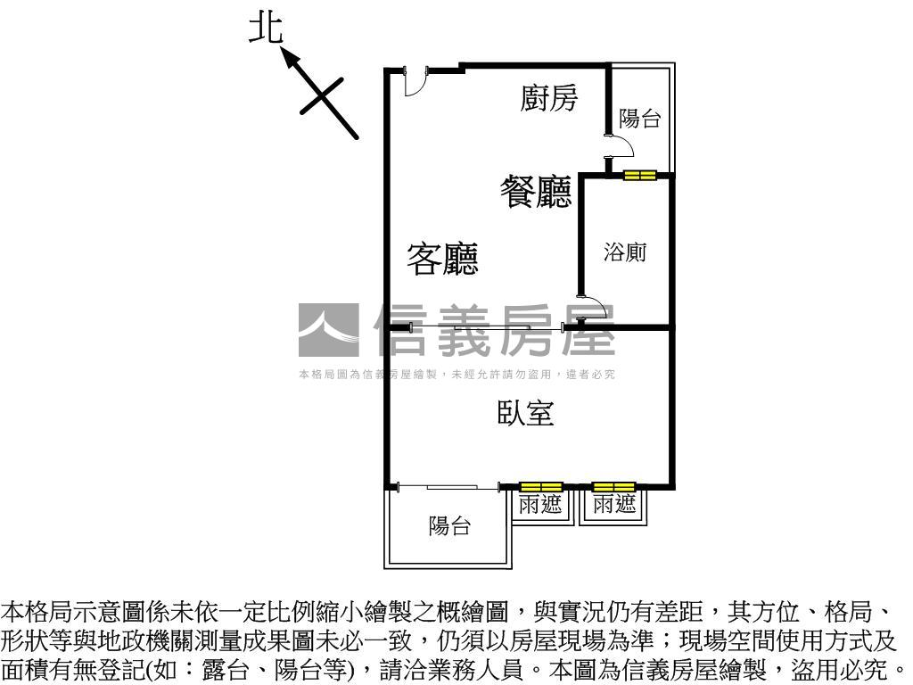 屋齡未滿十年建工發財美宅房屋室內格局與周邊環境