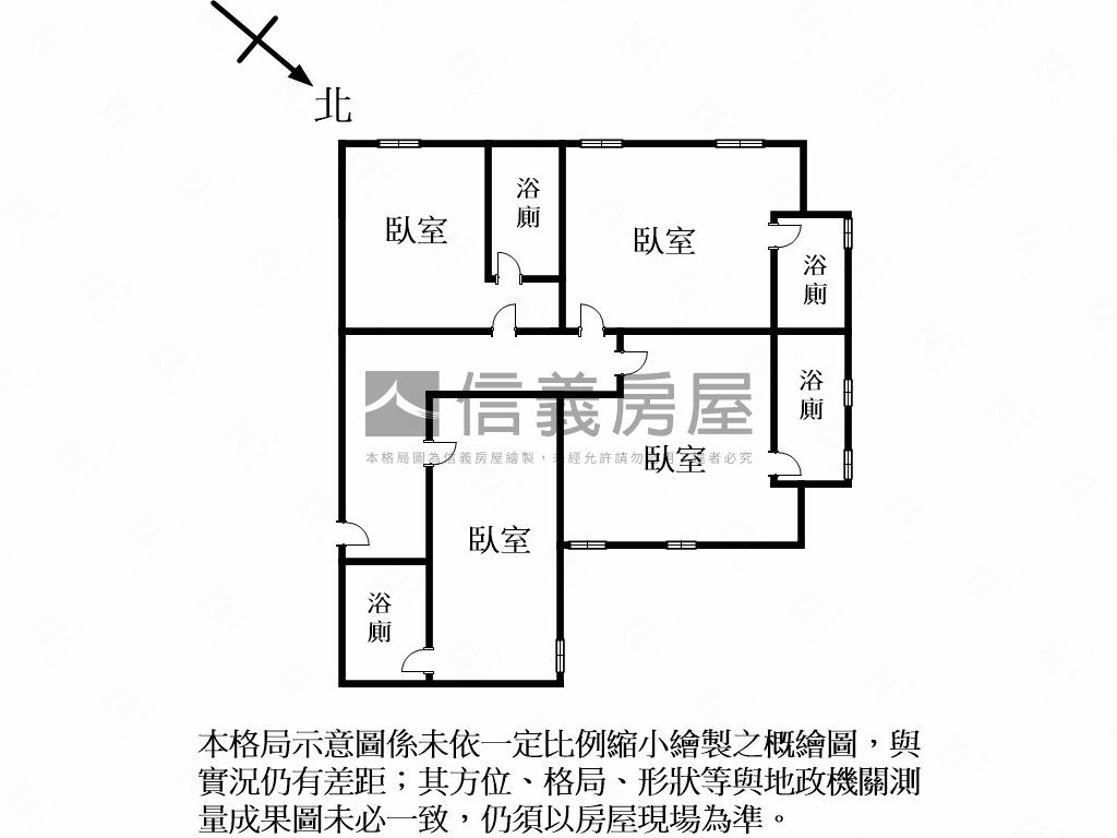 中興商圈收租寶３房屋室內格局與周邊環境