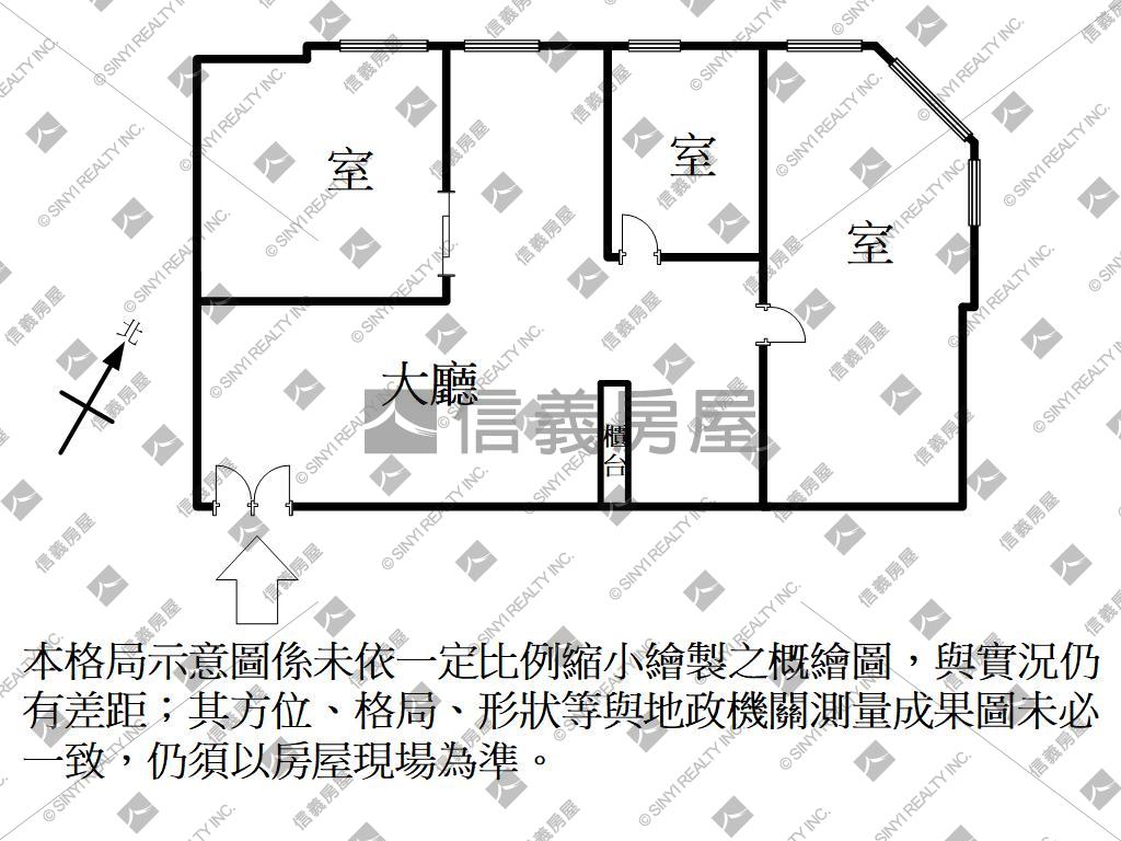 中華經貿角窗質感商辦房屋室內格局與周邊環境
