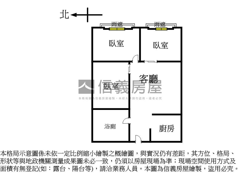 昇陽ＧＲＡＮＤ３房高樓房屋室內格局與周邊環境
