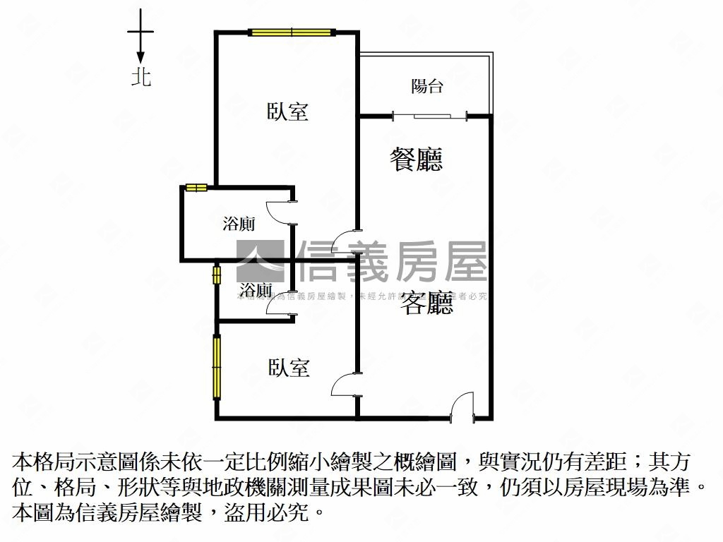 邰欣地堡２房平車房屋室內格局與周邊環境