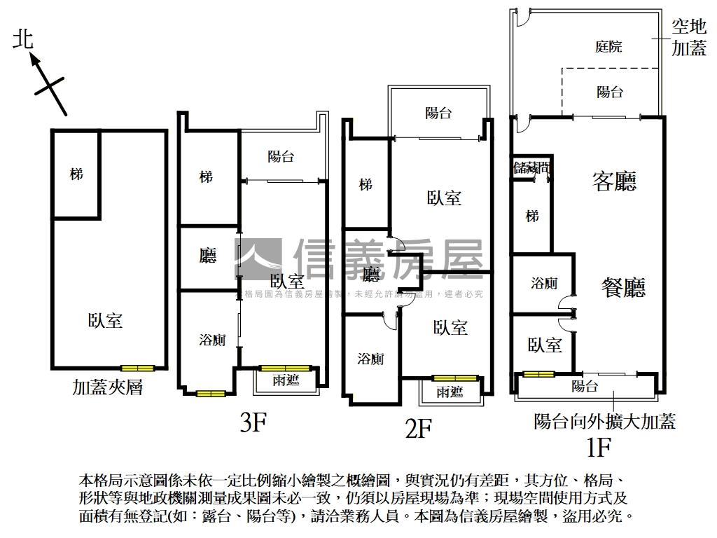 陽光綠意盎然別墅房屋室內格局與周邊環境