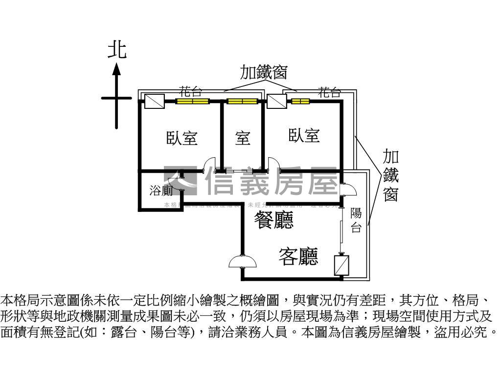 夯⭐鄰雙重劃區２＋１房屋室內格局與周邊環境