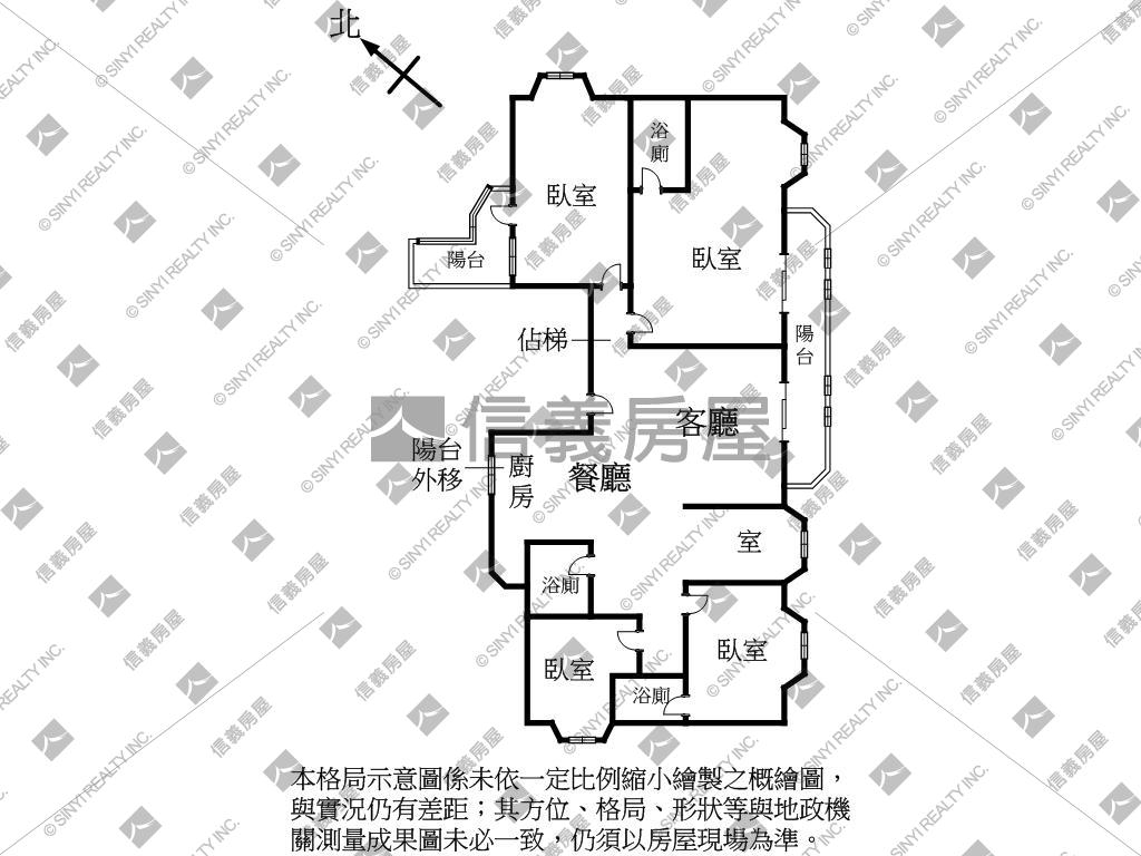 推薦精緻電梯四房車位房屋室內格局與周邊環境