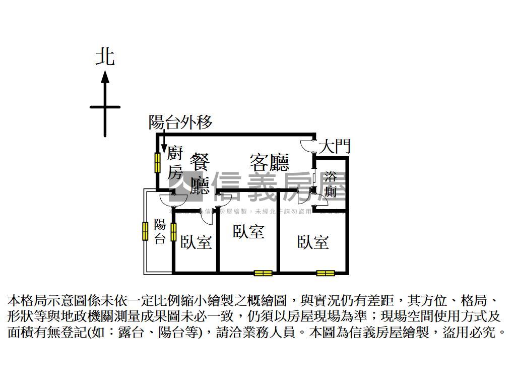 很強！大地交響三房平車房屋室內格局與周邊環境