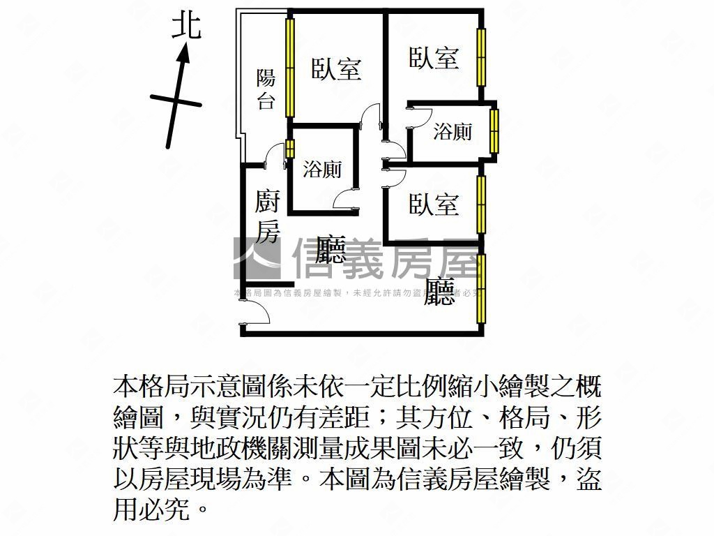 桃園·新捷市·三房車位房屋室內格局與周邊環境