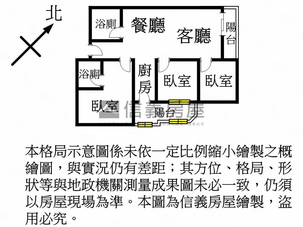 台北新都低總價３房房屋室內格局與周邊環境