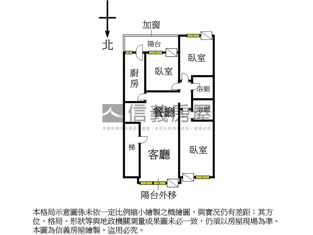 ✿信義安和捷運３房✿房屋室內格局與周邊環境