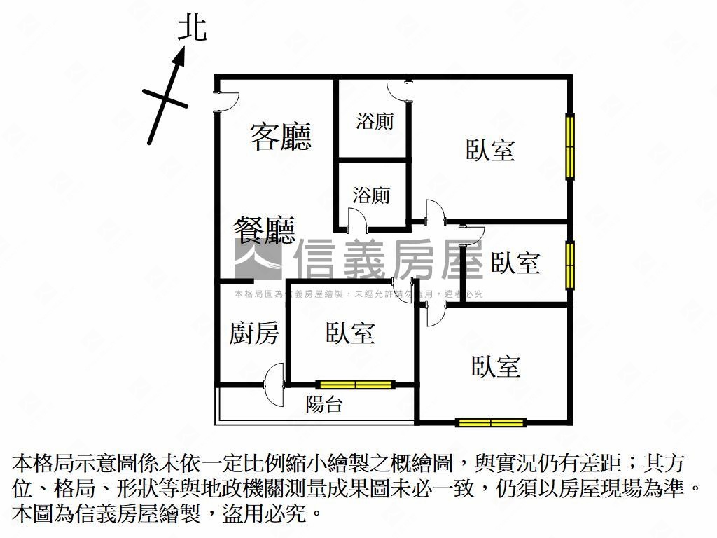 三多。唯美四房。小資成家房屋室內格局與周邊環境