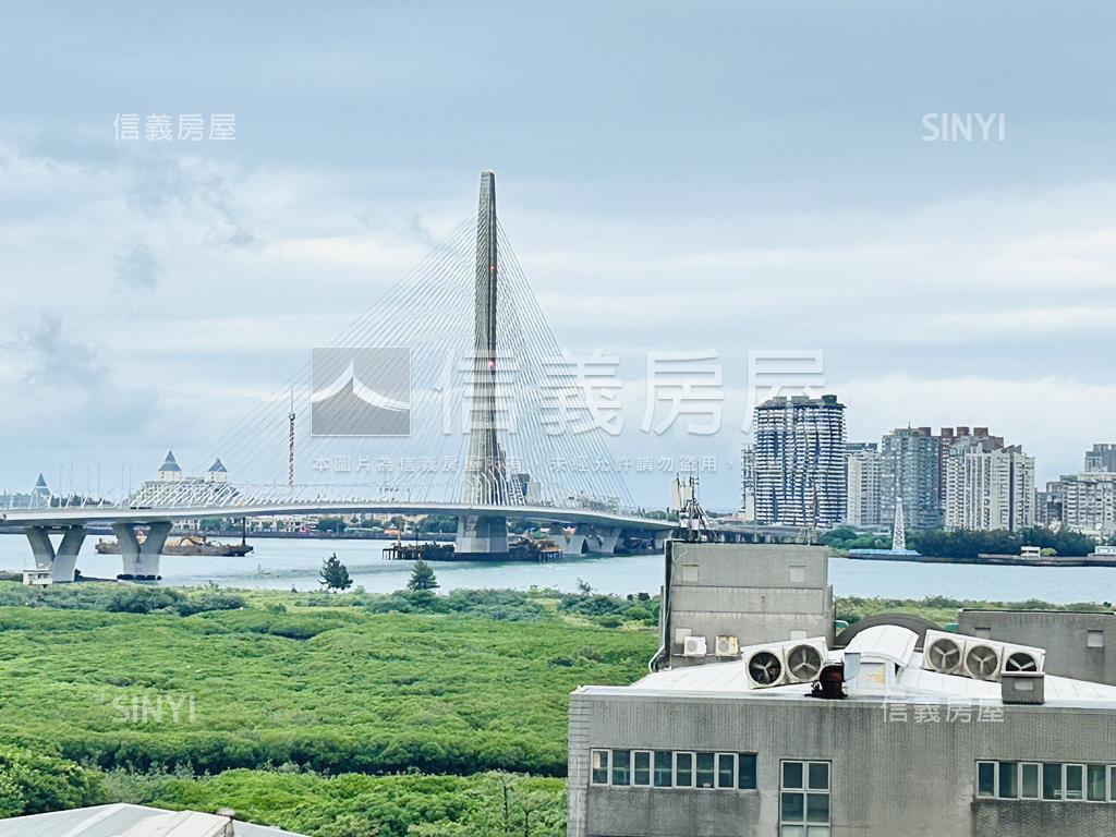 夕陽餘韻。面河景三房車位房屋室內格局與周邊環境
