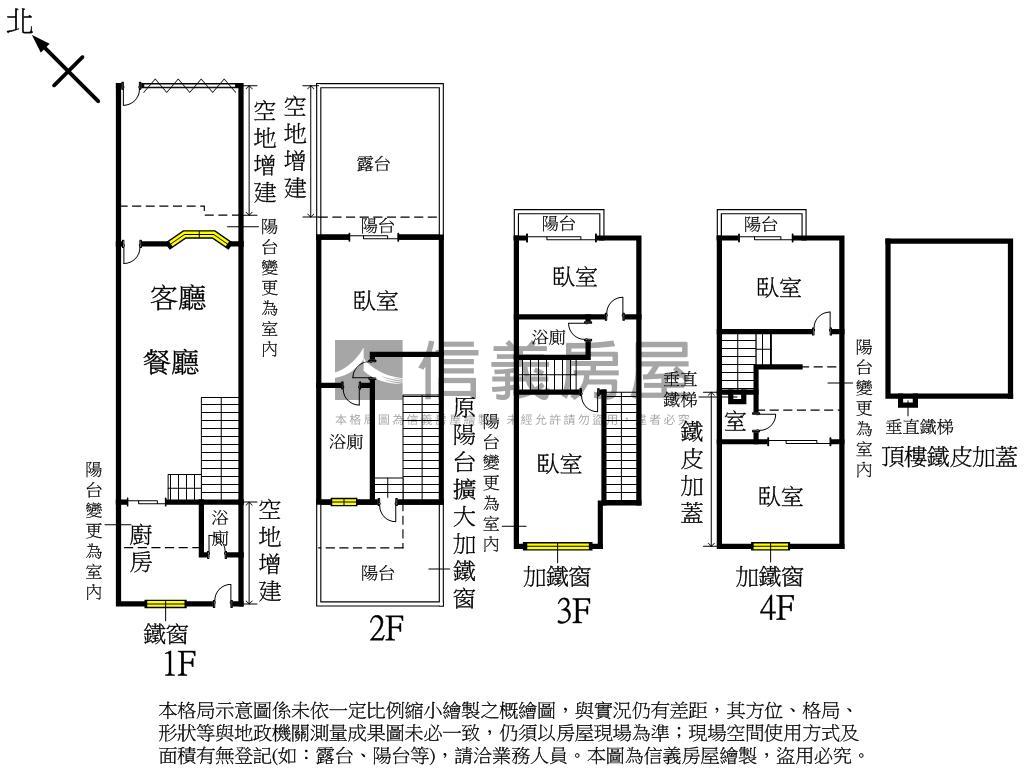 稀有正街透天房屋室內格局與周邊環境