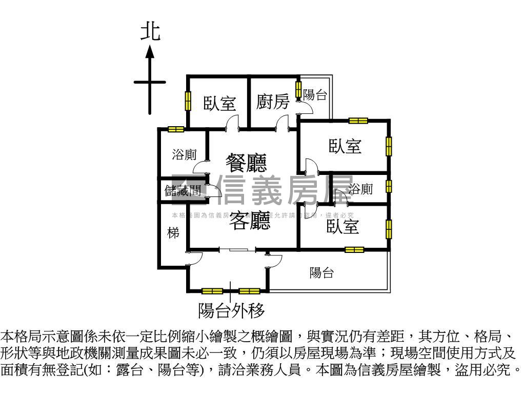 專任－中正金華３樓美寓房屋室內格局與周邊環境