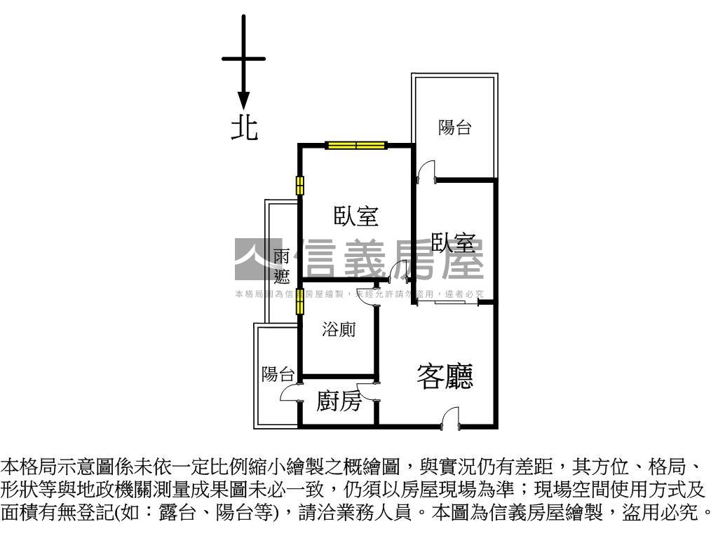 富邦大無疆｜高樓景觀兩房房屋室內格局與周邊環境