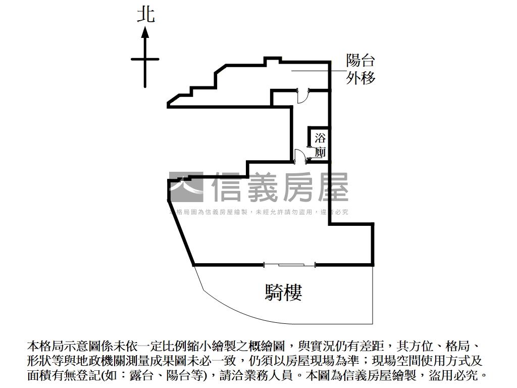 景安角間店面有車位房屋室內格局與周邊環境