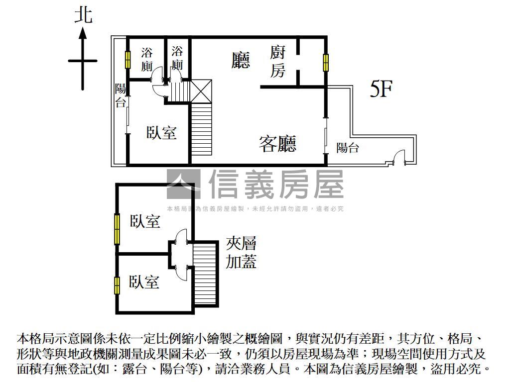 聚合發北區低總價三房房屋室內格局與周邊環境