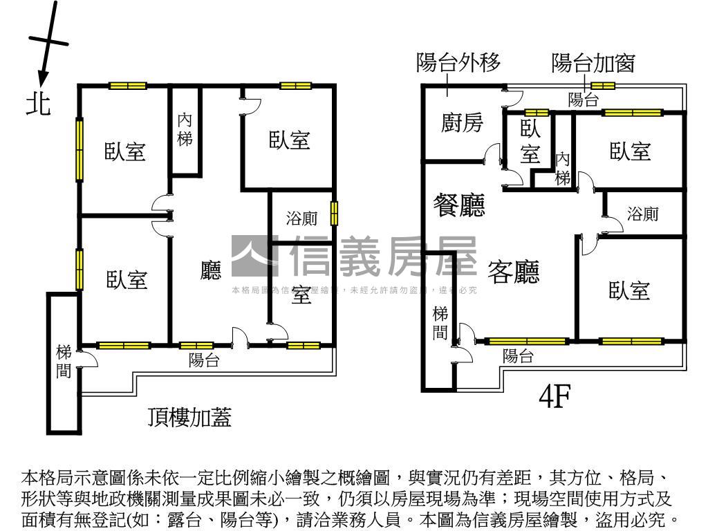中正路靜巷大空間房屋室內格局與周邊環境