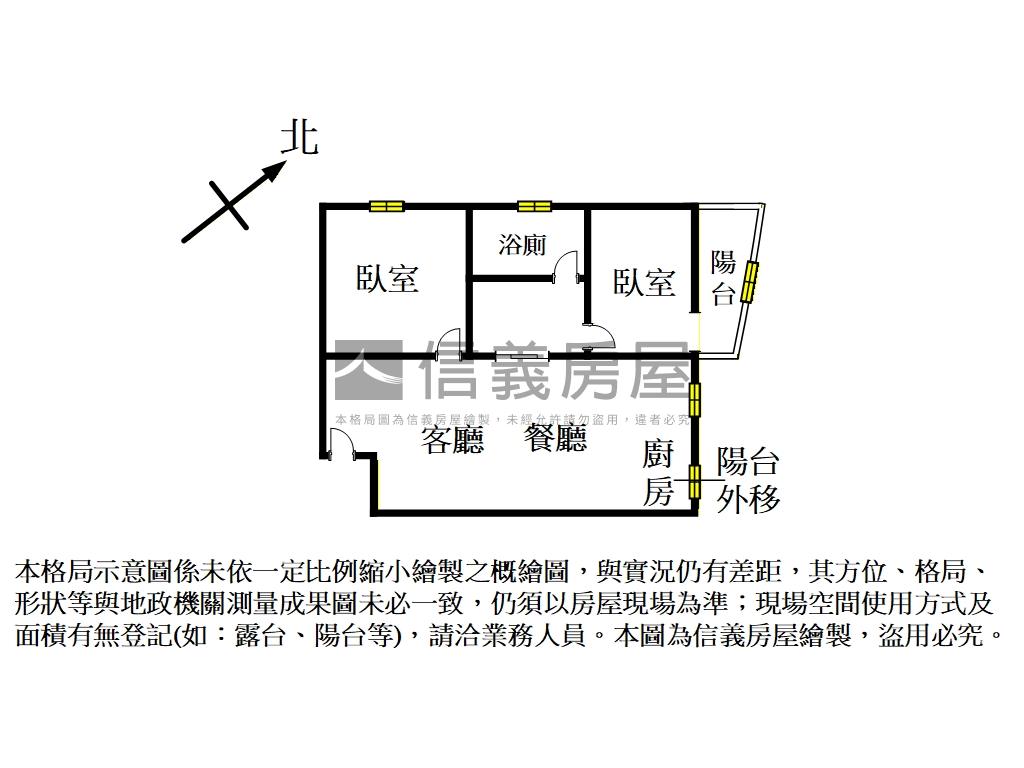 水田街電梯兩房附車位房屋室內格局與周邊環境