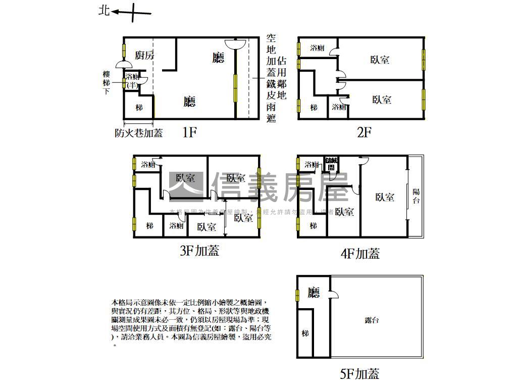 可三代同堂大空間透天房屋室內格局與周邊環境