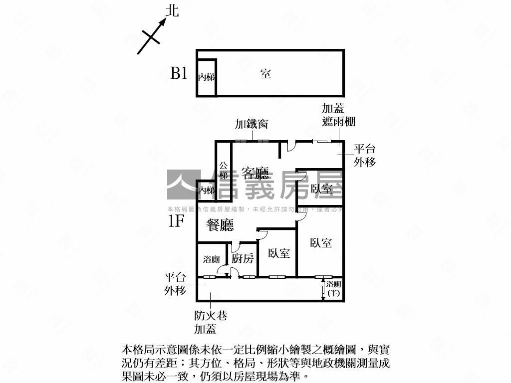 未來萬大線面寬大空間壹樓房屋室內格局與周邊環境