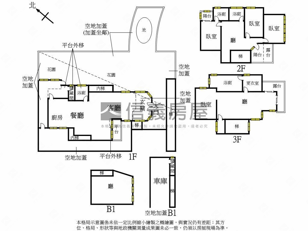 ⭐帝景⭐邊間獨棟戶房屋室內格局與周邊環境