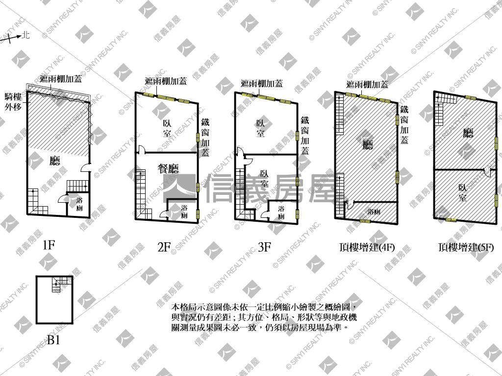 中西區雙城計畫邊間透天房屋室內格局與周邊環境