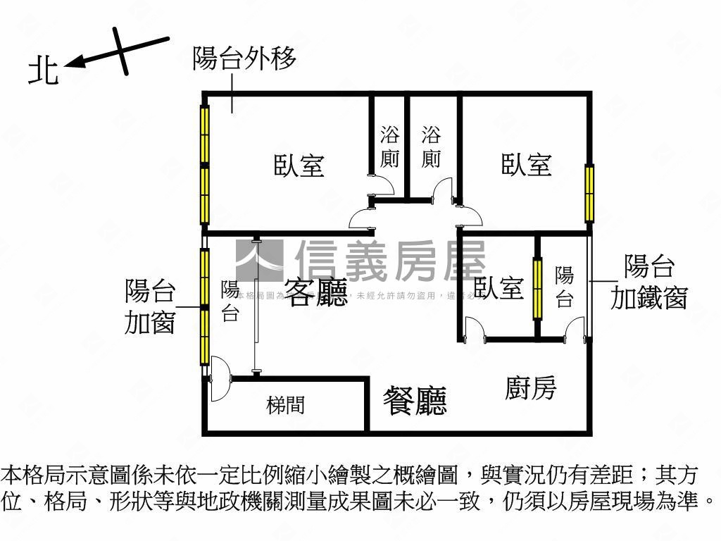 內湖捷運－綠景首購三房房屋室內格局與周邊環境