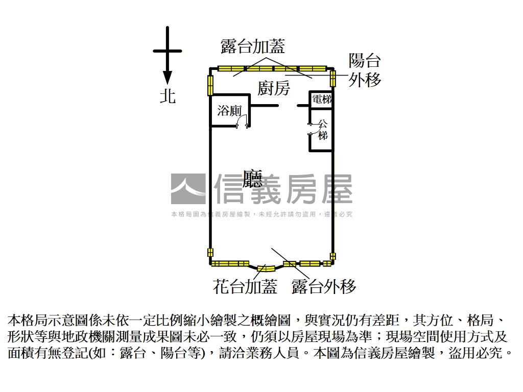 中山區商三土地二樓房屋室內格局與周邊環境