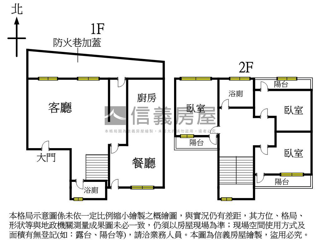 北區國強街大地坪透天房屋室內格局與周邊環境