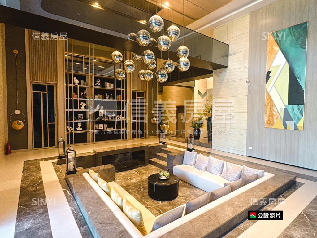 富宇哈佛苑中庭邊間美三房房屋室內格局與周邊環境